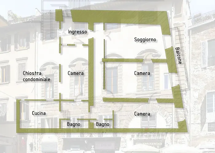 Apartman Fiamma Firenze